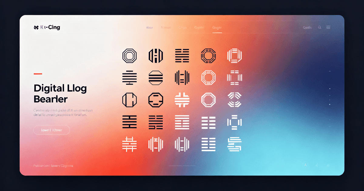 64 Hexagram Quick Reference Table, with the horizontal axis for the lower trigram and the vertical axis for the upper trigram, and the intersection showing the hexagram name and order